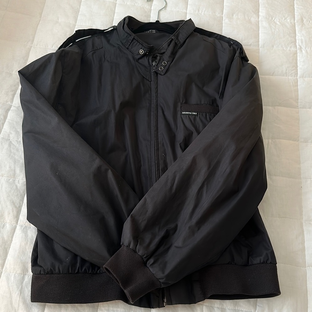Vintage Members Only Racer Jacket